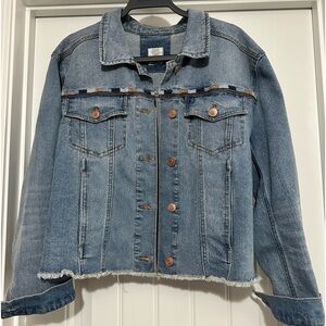 VGUC Good Hart Denim Jacket